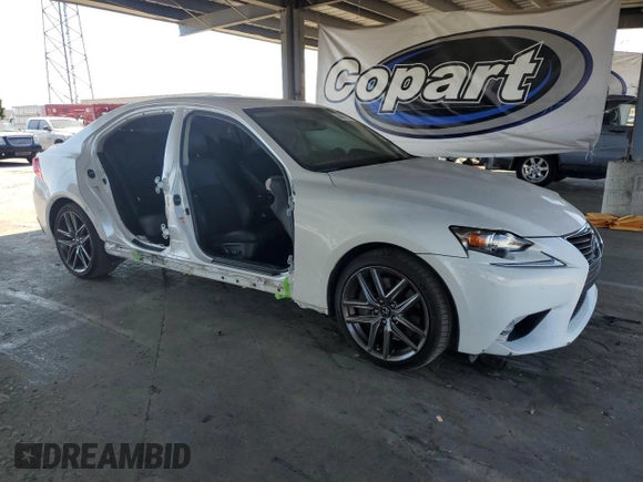 2016 Lexus IS 200t with VIN JTHBA1D26G5029215, listed as a Copart auction lot 64815105 with 143,062 mi miles and Salvage title. Bid and sale history available at DreamBid. Image 4.