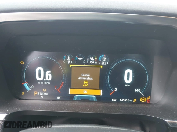 2023 Ford F-150 Raptor with VIN 1FTFW1RG9PFA45363, listed as a IAAI auction lot 41631790 with 64,393 mi miles and . Bid and sale history available at DreamBid. Image 7.
