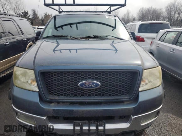 2005 Ford F-150 XLT with VIN 1FTPX14525FA80203, listed as a Copart auction lot 50948815 with 128,080 mi miles and Clean Title. Bid and sale history available at carsss.com. Image 5.