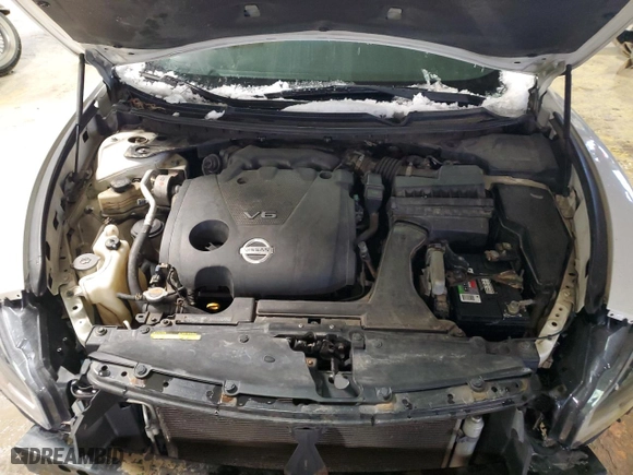 2009 Nissan Maxima 3.5 S with VIN 1N4AA51E09C824896, listed as a Copart auction lot 46272715 with 0 mi miles and Salvage Title. Bid and sale history available at carsss.com. Image 13.
