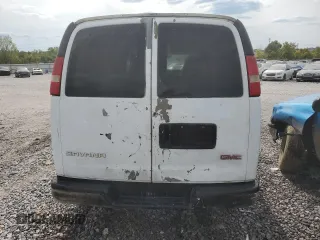 2005 GMC Savana Cargo Van with VIN 1GTFG15X651178241, listed as a Copart auction lot 69802404 with 244,854 mi miles and Salvage Title. Bid and sale history available at carsss.com. Image 6.
