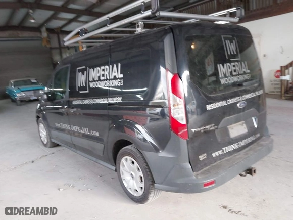 2015 Ford Transit Connect XL with VIN NM0LE7E73F1179583, listed as a IAAI auction lot 40760047 with 145,463 mi miles. Bid and sale history available at carsss.com. Image 3.