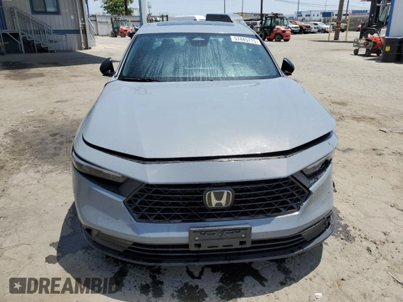 2024 Honda Accord Sport with VIN 1HGCY2F57RA001983, listed as a Copart auction lot 57445715 with 21,382 mi miles and Salvage title. Bid and sale history available at DreamBid. Image 5.