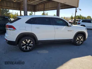 2023 Volkswagen Atlas SE with VIN 1V2DC2CA2PC213368, listed as a Copart auction lot 75550304 with 12,344 mi miles and Salvage title. Bid and sale history available at DreamBid. Image 3.