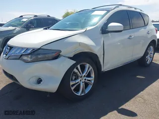 2009 Nissan Murano SL with VIN JN8AZ18W49W148014, listed as a IAAI auction lot 42024790 with 145,170 mi miles. Bid and sale history available at carsss.com. Image 17.