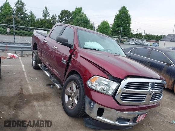 2017 Ram 1500 SLT z VIN 1C6RR6TT8HS551192, wystawiony jako IAAI lot #42267442 z przebiegiem 201 423 mil mil oraz . Historia ofert i sprzedaży dostępna na DreamBid. Obrazek 1.