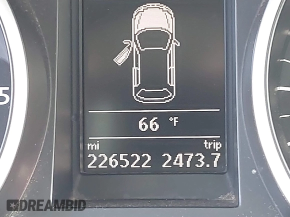2013 Volkswagen Golf TDI with VIN WVWDM7AJ9DW128004, listed as a IAAI auction lot 41731917 with 226,522 mi miles and . Bid and sale history available at DreamBid. Image 15.
