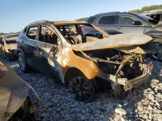 2022 Nissan Rogue Sport SV with VIN JN1BJ1BV6NW340488, listed as a Copart auction lot 75086554 with 15,350 mi miles and Salvage Title. Bid and sale history available at carsss.com. Image 4.