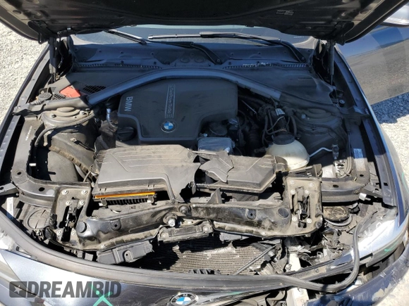 2014 BMW 3 Series 320i with VIN WBA3B1C54EK132952, listed as a Copart auction lot 63653435 with 63,260 mi miles and Salvage title. Bid and sale history available at DreamBid. Image 11.