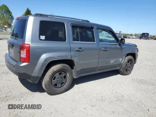 2014 Jeep Patriot Sport with VIN 1C4NJPBA6ED503761, listed as a Copart auction lot 53651025 with 164,157 mi miles and Salvage title. Bid and sale history available at DreamBid. Image 3.