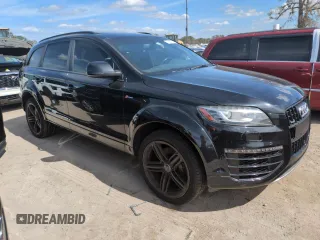 2015 Audi Q7 3.0T S line Prestige with VIN WA1DGBFE1FD011144, listed as a Copart auction lot 76687244 with 70,709 mi miles and Non Repairable. Bid and sale history available at carsss.com. Image 4.