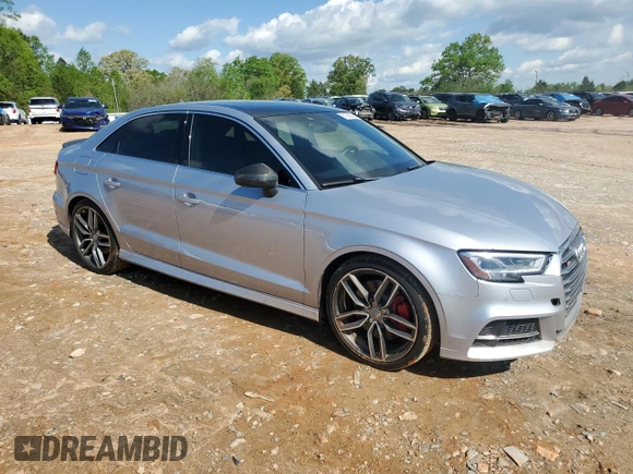 2017 Audi S3 Premium Plus with VIN WAUB1GFF7H1025846, listed as a Copart auction lot 51929425 with 107,558 mi miles and Clean Title. Bid and sale history available at carsss.com. Image 4.