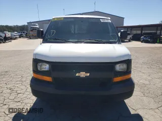 2013 Chevrolet Express Cargo Van with VIN 1GCWGFCA7D1904215, listed as a Copart auction lot 46061825 with 92,041 mi miles and Clean Title. Bid and sale history available at carsss.com. Image 5.
