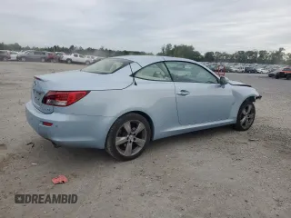 2010 Lexus IS 250 C z VIN JTHFF2C25A2506364, wystawiony jako Copart lot #58488865 z przebiegiem 87 382 mil mil oraz Szkoda całkowita • Salvage title. Historia ofert i sprzedaży dostępna na DreamBid. Obrazek 3.