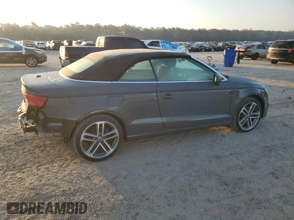 2019 Audi A3 Cabriolet Premium z VIN WAU6ULFF8K1032863, wystawiony jako Copart lot #49091545 z przebiegiem 33 479 mil mil oraz Szkoda całkowita • Salvage title. Historia ofert i sprzedaży dostępna na DreamBid. Obrazek 3.