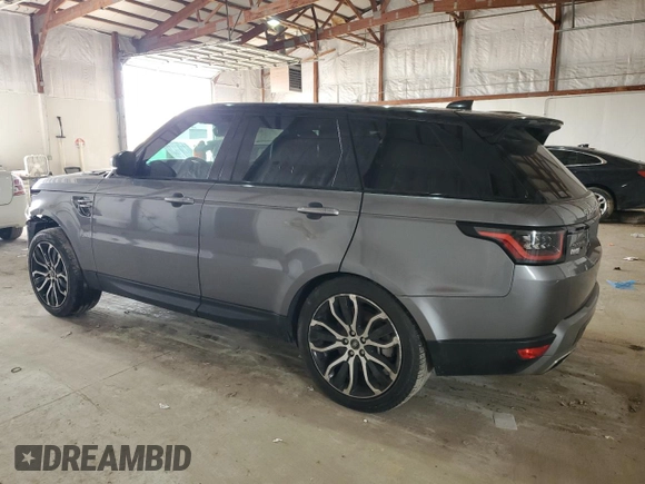 2022 Land Rover Range Rover Sport SE with VIN SALWG2SU5NA202327, listed as a Copart auction lot 48006885 with 0 mi miles and Salvage Title. Bid and sale history available at carsss.com. Image 2.