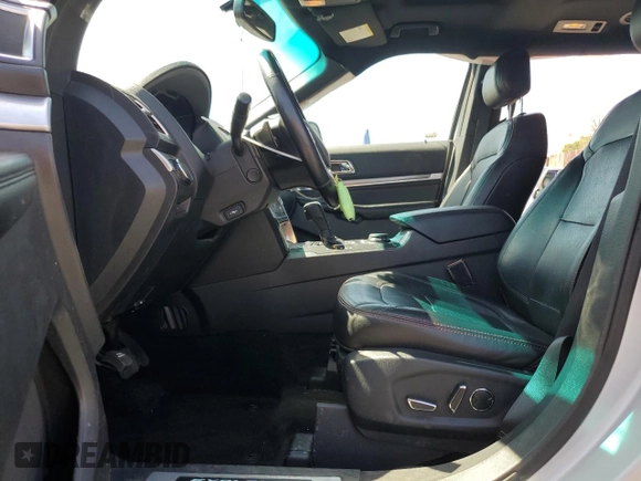 2016 Ford Explorer Sport with VIN 1FM5K8GT8GGB63085, listed as a Copart auction lot 50185475 with 166,612 mi miles and Salvage Title. Bid and sale history available at carsss.com. Image 7.