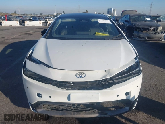 2024 Toyota Prius LE with VIN JTDACAAU1R3015637, listed as a IAAI auction lot 41216887 with 1 mi miles. Bid and sale history available at carsss.com. Image 11.
