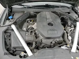 2022 Genesis G70 2.0T with VIN KMTG34TA1NU098488, listed as a Copart auction lot 55779415 with 38,972 mi miles and Salvage title. Bid and sale history available at DreamBid. Image 16.