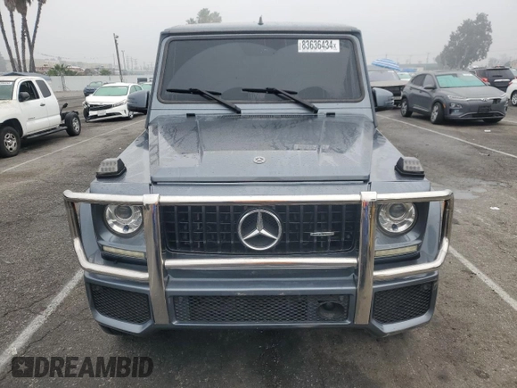 2012 Mercedes-Benz G-Class G 550 with VIN WDCYC3HF3CX196073, listed as a Copart auction lot 83636434 with 108,659 mi miles and Salvage Title. Bid and sale history available at carsss.com. Image 5.