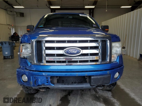 2010 Ford F-150 XL with VIN 1FTFX1EV9AFA79019, listed as a Copart auction lot 52525765 with 156,466 mi miles and Salvage Title. Bid and sale history available at carsss.com. Image 5.