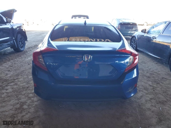 2018 Honda Civic Sedan EX with VIN 2HGFC2F7XJH584231, listed as a Copart auction lot 41845115 with 71,438 mi miles and Salvage Title. Bid and sale history available at carsss.com. Image 6.