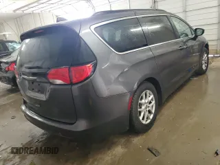 2021 Chrysler Voyager LXi with VIN 2C4RC1DG1MR534485, listed as a Copart auction lot 51288155 with 72,410 mi miles and Salvage Title. Bid and sale history available at DreamBid. Image 3.