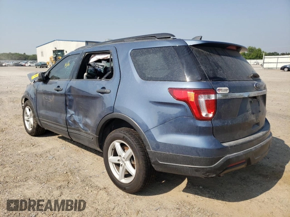 2018 Ford Explorer with VIN 1FM5K7B81JGB42518, listed as a Copart auction lot 45820172 with Not provided miles and Salvage title. Bid and sale history available at DreamBid. Image 3.