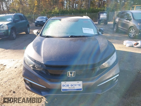 2020 Honda Civic Sedan Touring with VIN 19XFC1F97LE001901, listed as a IAAI auction lot 41048129 with 67,027 mi miles. Bid and sale history available at carsss.com. Image 12.
