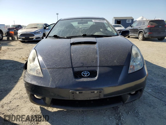 2000 Toyota Celica GT with VIN JTDDR32T9Y0006178, listed as a Copart auction lot 72778644 with 216,761 mi miles and Salvage Title. Bid and sale history available at carsss.com. Image 5.