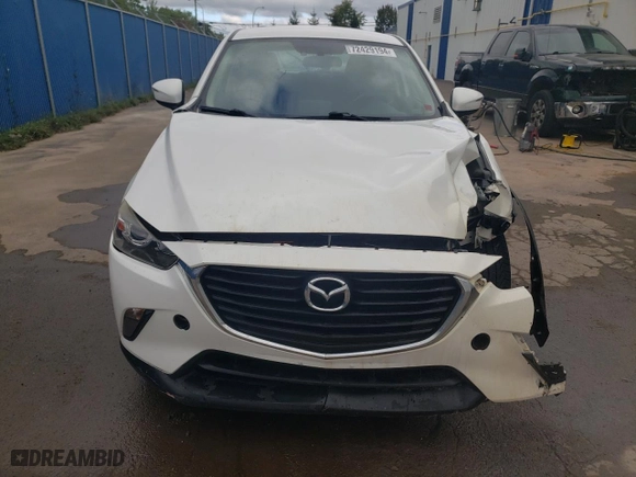 2017 Mazda CX-3 Touring with VIN JM1DKFC73H0144032, listed as a Copart auction lot 72429194 with 182,675 mi miles and Salvage Title. Bid and sale history available at carsss.com. Image 5.