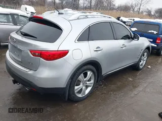 2010 Infiniti FX35 with VIN JN8AS1MW8AM850931, listed as a IAAI auction lot 41565434 with 166,160 mi miles. Bid and sale history available at carsss.com. Image 4.