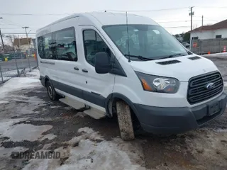 2018 Ford Transit XL with VIN 1FDZX2CM7JKA52904, listed as a IAAI auction lot 41677165 with 15,201 mi miles and . Bid and sale history available at DreamBid. Image 1.