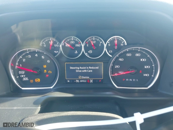 2019 Chevrolet Silverado 1500 LT with VIN 1GCUYDED7KZ335641, listed as a IAAI auction lot 41740080 with 89,922 mi miles. Bid and sale history available at carsss.com. Image 7.