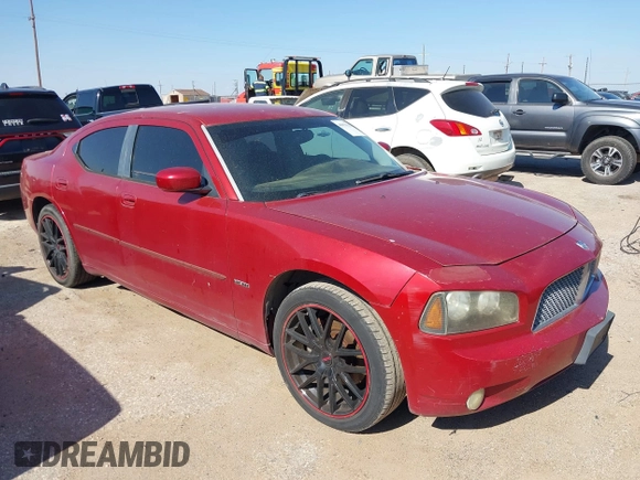 2006 Dodge Charger R/T with VIN 2B3KA53H56H195877, listed as a IAAI auction lot 40070342 with 204,993 mi miles and . Bid and sale history available at carsss.com. Image 1.