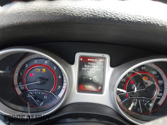 2016 Dodge Journey R/T with VIN 3C4PDDEG1GT248366, listed as a IAAI auction lot 42114811 with 84,548 mi miles and . Bid and sale history available at DreamBid. Image 7.