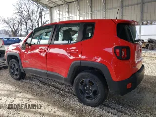 2018 Jeep Renegade Sport with VIN ZACCJBAB9JPH69257, listed as a Copart auction lot 47996115 with 94,740 mi miles and Salvage Title. Bid and sale history available at DreamBid. Image 2.
