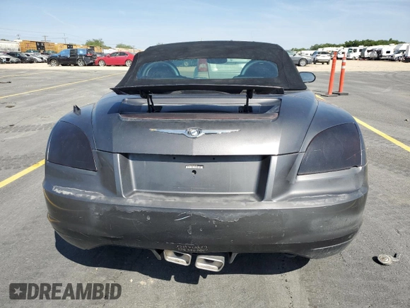 2005 Chrysler Crossfire Limited с VIN 1C3AN65L95X037773, выставлен на аукционе Copart как лот 59632735 с пробегом Не указан миль и Списание • Salvage title. История ставок и продаж доступна на DreamBid. Изображение 6.