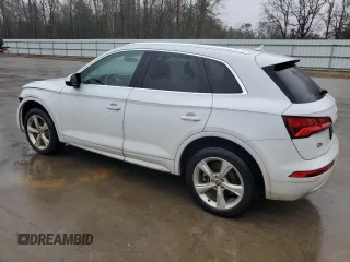 2020 Audi Q5 Premium Plus with VIN WA1BNAFYXL2013483, listed as a Copart auction lot 44373235 with 132,992 mi miles and Salvage Title. Bid and sale history available at carsss.com. Image 2.