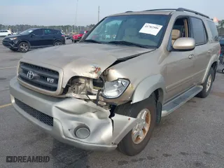 2004 Toyota Sequoia SR5 with VIN 5TDZT34A04S211737, listed as a IAAI auction lot 41782506 with 484,239 mi miles. Bid and sale history available at carsss.com. Image 6.