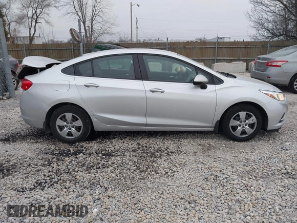 2017 Chevrolet Cruze LS with VIN 3G1BC5SMXHS553961, listed as a IAAI auction lot 41558409 with 154,656 mi miles and . Bid and sale history available at DreamBid. Image 13.
