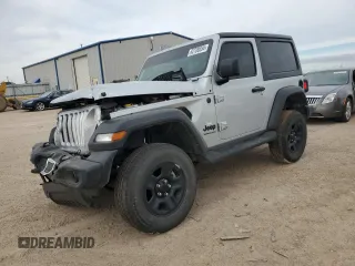 2022 Jeep Wrangler Sport with VIN 1C4HJXAG8NW181325, listed as a Copart auction lot 82700694 with 27,763 mi miles and Salvage Title. Bid and sale history available at DreamBid. Image 1.