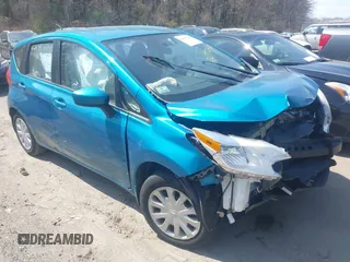 2015 Nissan Note SV with VIN 3N1CE2CP9FL391702, listed as a IAAI auction lot 42077246 with 114,955 mi miles and . Bid and sale history available at DreamBid. Image 1.