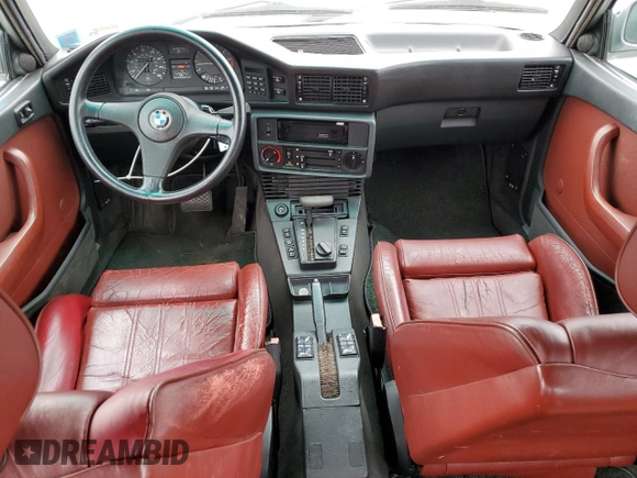 1988 BMW 5 Series 535i with VIN WBADC8402J1724704, listed as a Copart auction lot 75835434 with 62,181 mi miles and Clean Title. Bid and sale history available at carsss.com. Image 8.
