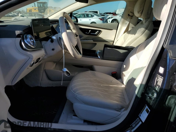 2022 Mercedes-Benz EQS with VIN W1KCG2DB0NA004556, listed as a Copart auction lot 78992023 with 16,271 mi miles and Salvage Title. Bid and sale history available at carsss.com. Image 7.