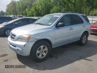 2005 Kia Sorento LX with VIN KNDJC733955478664, listed as a Copart auction lot 55295185 with 61,058 mi miles and Clean Title. Bid and sale history available at DreamBid. Image 1.