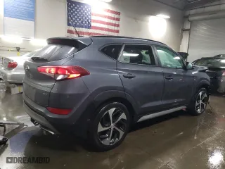 2017 Hyundai Tucson Limited with VIN KM8J3CA26HU552051, listed as a Copart auction lot 88780055 with 112,838 mi miles and Salvage Title. Bid and sale history available at carsss.com. Image 3.