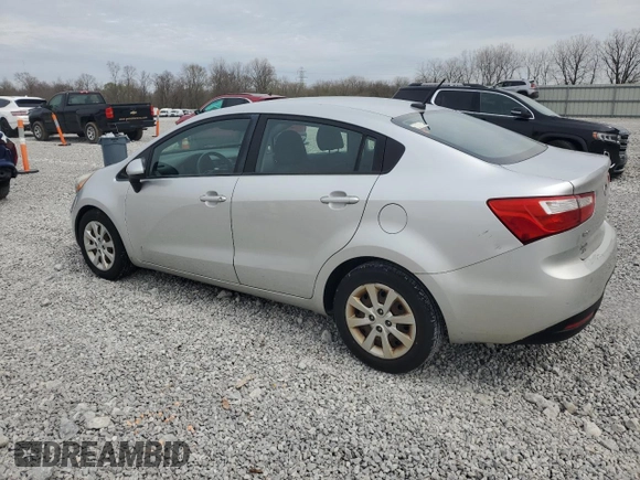 2013 Kia Rio LX with VIN KNADM4A30D6280069, listed as a Copart auction lot 52555955 with 146,748 mi miles and Clean Title. Bid and sale history available at carsss.com. Image 2.