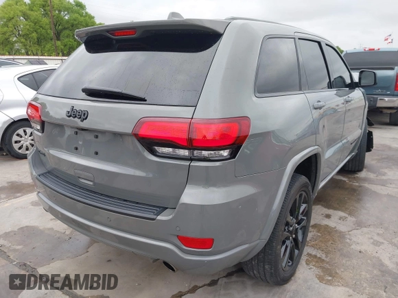2020 Jeep Grand Cherokee Altitude with VIN 1C4RJFAG1LC176593, listed as a IAAI auction lot 41874501 with 40,234 mi miles and . Bid and sale history available at DreamBid. Image 4.