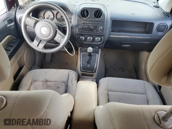 2011 Jeep Compass with VIN 1J4NT1FB4BD194839, listed as a Copart auction lot 73001014 with 113,050 mi miles and Salvage Title. Bid and sale history available at carsss.com. Image 8.